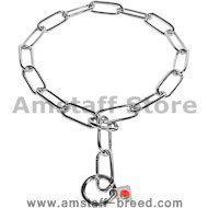 Order Now Fur Saver Stainless Steel Chain Collar for Amstaff