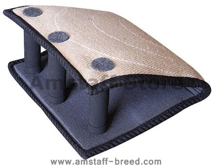 Found Puppy Bite Builder w/h 3 handle made of jute-Wedge Tug