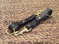 Pull tab leash (Short leather dog leash ) Pull tab leash (Short leather dog leash )