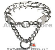 STAINLESS STEEL 3.25mm pinh collar PINCH COLLAR LINKS-23inch